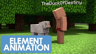 Превью видео «Super Awesome Update! (Minecraft Animation)» о сервере Element Animation