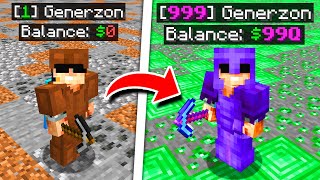 Превью видео «The MOST INSANE START EVER in MINECRAFT: PRISONS?! | Minecraft OP PRISON #1» о сервере AkumaMC