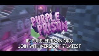 Превью видео «MINECRAFT PRISON SERVER IP - BEST MINECRAFT PRISON SERVER TRAILER» о сервере Purple Prison