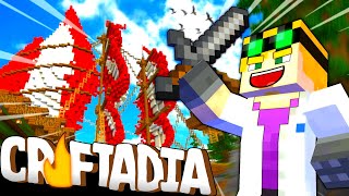 Превью видео «Minecraft Craftadia - GETTING STARTED! #ad» о сервере Craftadia
