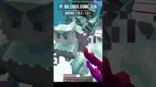 Превью видео «Обновление на Лучшем Бокс Пвп! #shorts #minecraft» о сервере WildBox TOP БоксПвп