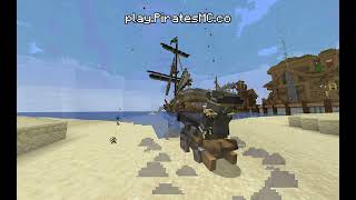 Превью видео «PiratesMC - Minecraft Announcement Trailer (OPEN BETA)» о сервере PiratesMC