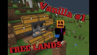 Превью видео «Ванильное выживание на сервере Free Lands» о сервере FreeLands