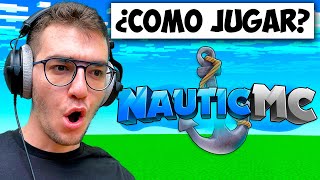Превью видео «CÓMO JUGAR en el SERVER de vMario NauticMC» о сервере NauticMC