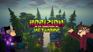 Превью видео «Horizion Network Trailer | Minecraft Public SMP | 24/7 | Java + Pe Crossplay» о сервере Horizion Network