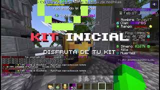 Превью видео «Jugando en play.shadownmc.lol, el MEJOR server SURVIVAL!» о сервере ShadownMC