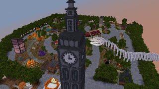 Превью видео «Minecraft Build Timelapse 16: Fall Build 2023» о сервере Cavetale