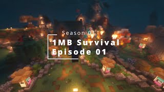Превью видео «1MB Survival (s01) EPiSODE 01» о сервере 1MoreBlock