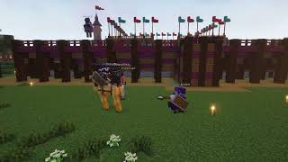 Превью видео «Minecraft - mc.milky-way.fun - a jousting practice» о сервере Milky Way