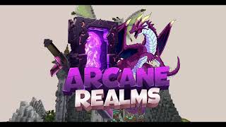 Превью видео «Arcane Realms / Minecraft Server Trailer version 1.20.1» о сервере Arcane Realms