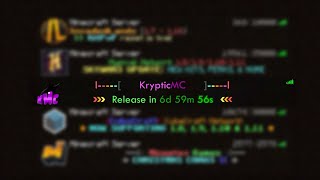Превью видео «KrypticMC | Official Server Trailer» о сервере KrypticMC