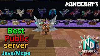 Превью видео «Get The BEST Public SMP Servers in Just 5 Minutes» о сервере ND Network