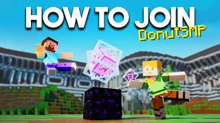 Превью видео «How To Join DonutSMP» о сервере DonutSMP