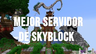 Превью видео «SkyBlock No Premium 1.16-1.18 (Mejor servidor SkyBlock 2022) GEOBLOCK» о сервере GeoBlock
