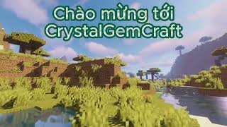 Превью видео «CrystalGemCraft minecraft server trailer (2023)» о сервере CrystalGemCraft