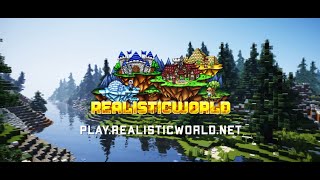 Превью видео «RealisticWorld Overview!  [play.realisticworld.net]» о сервере RealisticWorld