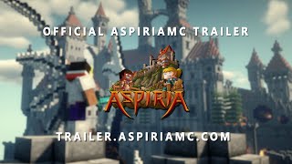 Превью видео «IP: play.AspiriaMc.com | EPIC MINECRAFT SERVER BUILDS [1.15.2] - Minecraft Multiplayer Server» о сервере Aspiria
