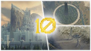 Превью видео «The Lord of the Rings in Minecraft: Celebrating 10 years of building!» о сервере Minecraft Middle Earth