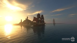 Превью видео «PirateCraft, best pirate minecraft builds in August 2018» о сервере PirateCraft
