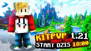 Превью видео «Jedyny TAKI serwer MINECRAFT KITPVP 1.21 *start dziś 18:00*» о сервере CraftMC.PL