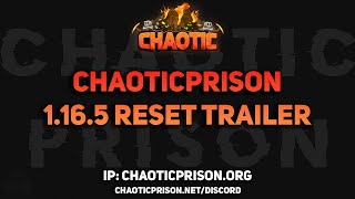 Превью видео «CHAOTIC PRISON - 1.16.5 RESET TRAILER» о сервере ChaoticPrison