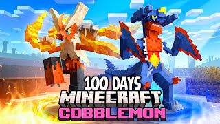 Превью видео «I Spent 100 DAYS in MEGA EVOLUTION ONLY COBBLEMON VS My Rival!» о сервере CobbleGalaxy