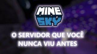 Превью видео «🌊 MineSky • Novo servidor sem mods com blocos, itens e mobs customizados» о сервере MineSky