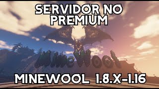 Превью видео «SERVIDOR MINECRAFT NO PREMIUM | NUEVO LOBBY MINEWOOL» о сервере MineWool