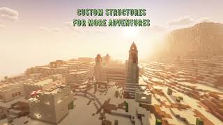 Превью видео «OrionCraft x BloomCadia TRAILER 2024» о сервере OrionCraft