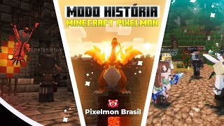 Превью видео «RPG MINECRAFT PIXELMON BRASIL | TRAILER OFICIAL - MODO HISTÓRIA» о сервере Pixelmon Brasil