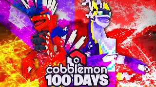 Превью видео «I Spent 100 DAYS In MINECRAFT COBBLEMON» о сервере Cobblemon Islands