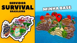 Превью видео «SOBREVIVENDO 100 DIAS em UMA ILHA no SERVIDOR DE MINECRAFT 1.20» о сервере Viciante