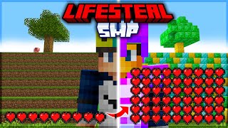 Превью видео «I Got 100 HEARTS in LIFESTEAL SMP» о сервере AppleMC