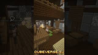 Превью видео «Приглашаю на Ванильный сервер Cubeverse Part 19 #minecraft #майнкрафт #свойсервермайнкрафт #майн» о сервере CubeVerse