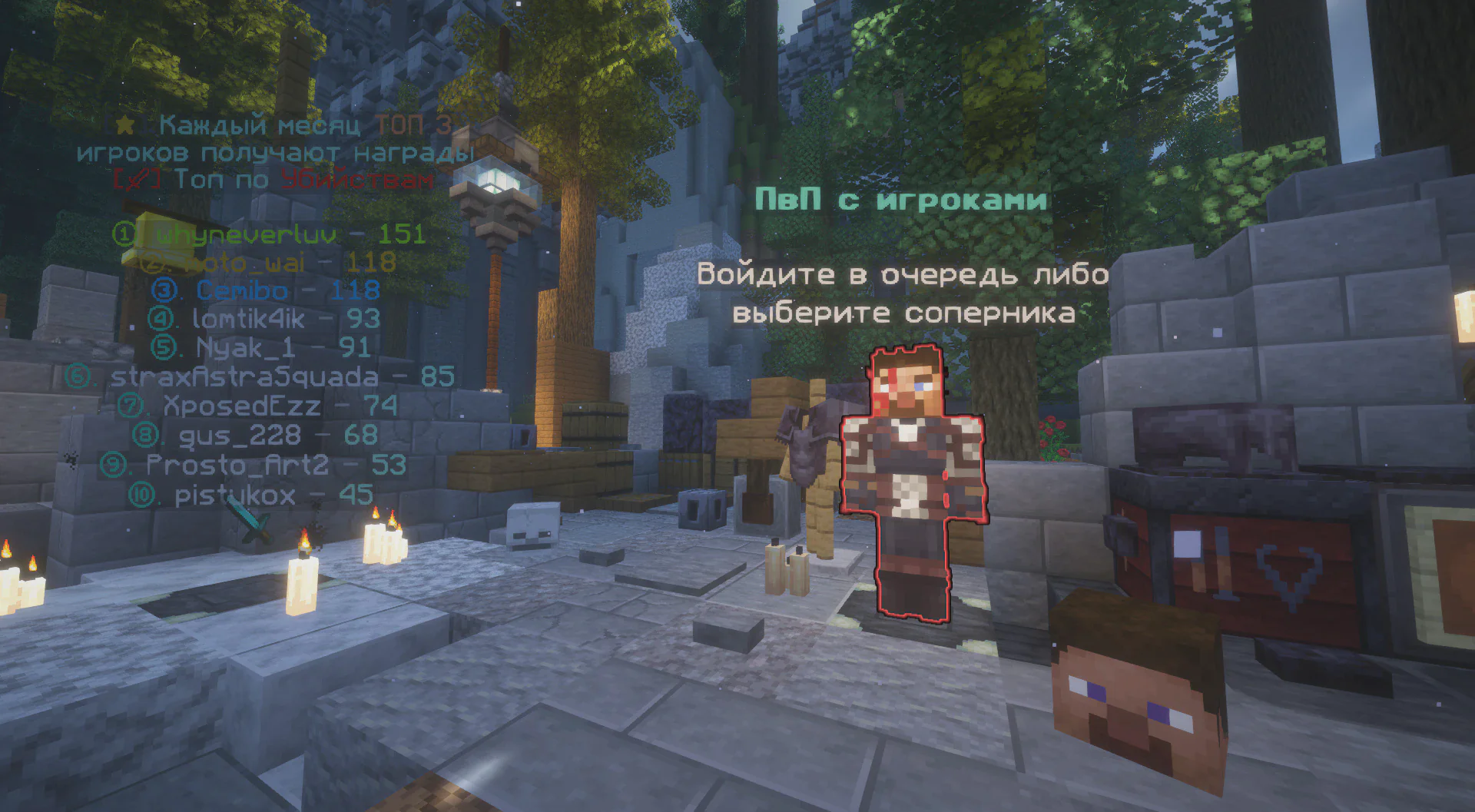 Скриншот №11 с сервера CASTLEMC