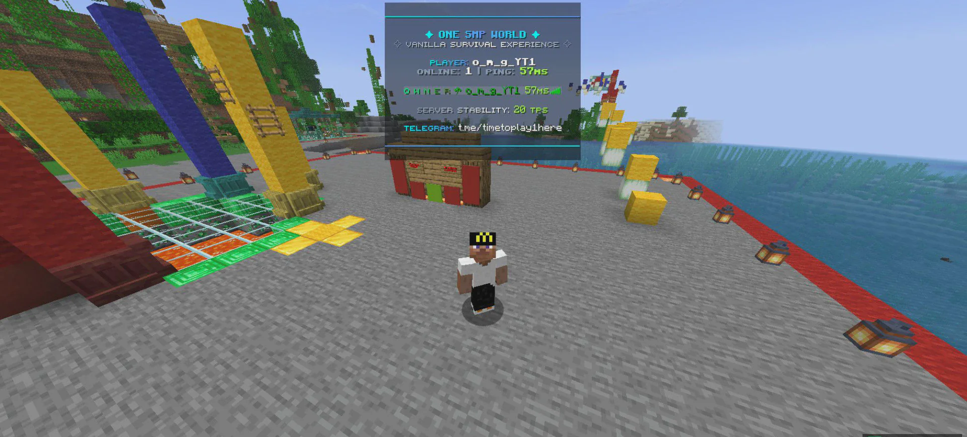 Скриншот №1 с сервера One SMP World