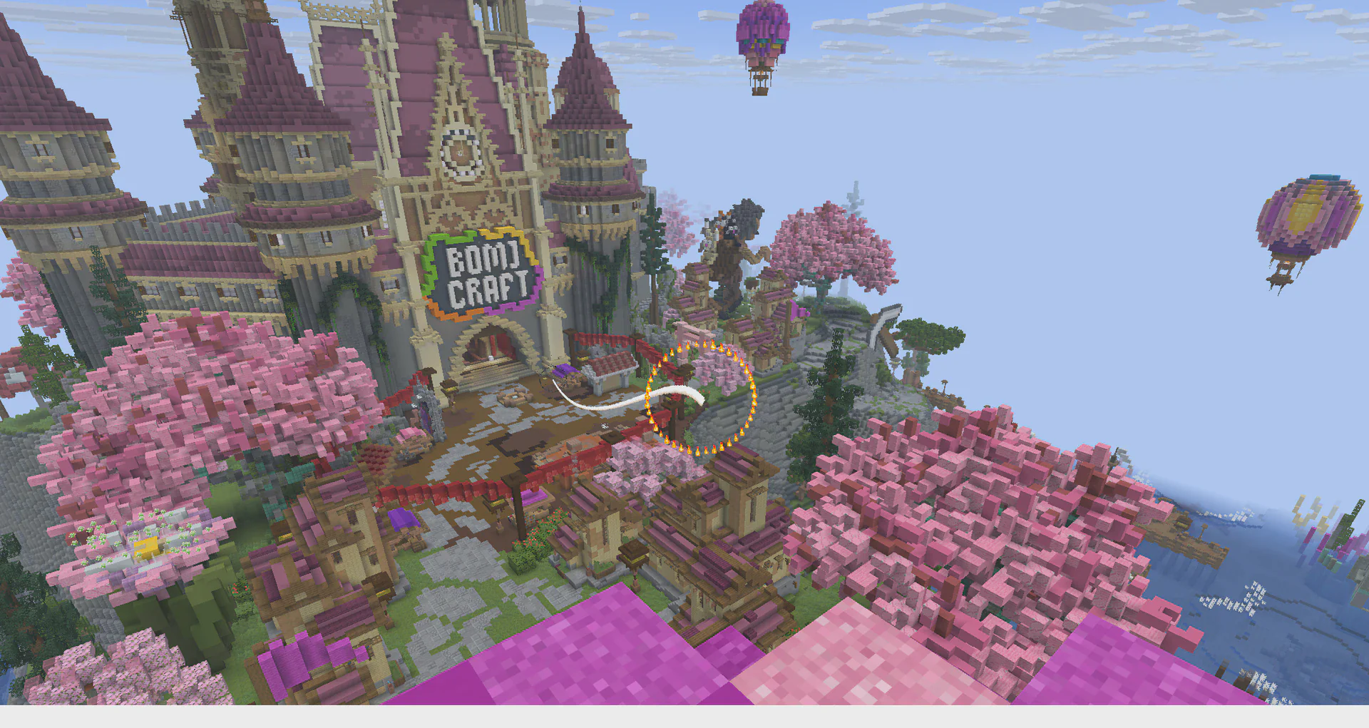 Скриншот №1 с сервера BomjCraft