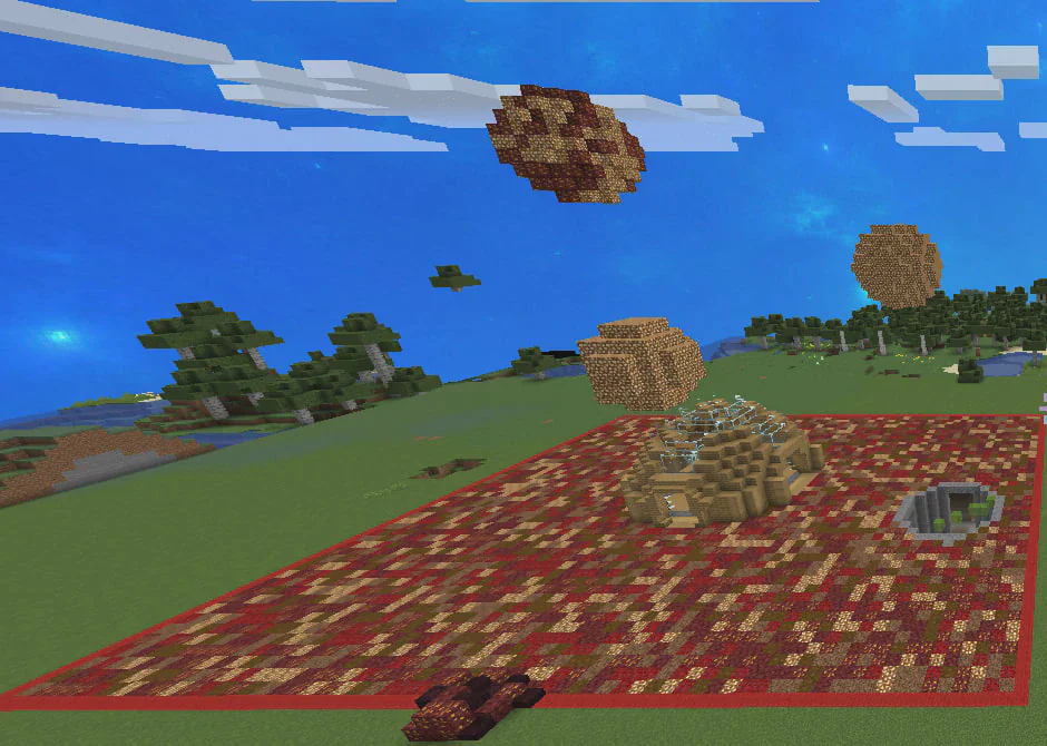 Скриншот №1 с сервера Minecraft 2