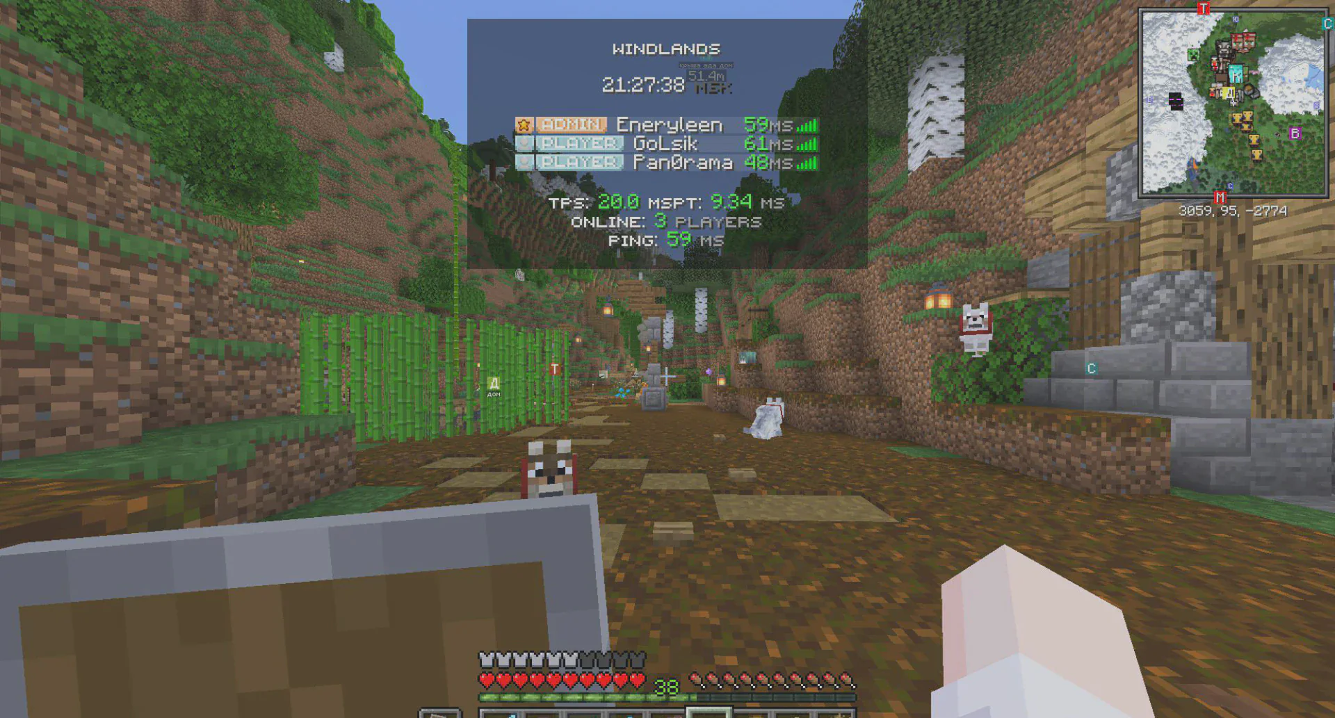 Скриншот №2 с сервера WindlandsMC