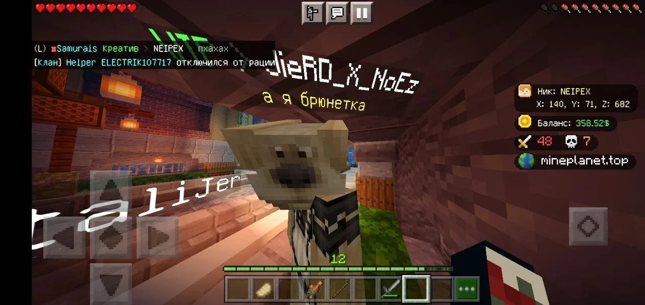 Скриншот №15 с сервера MinePlanet